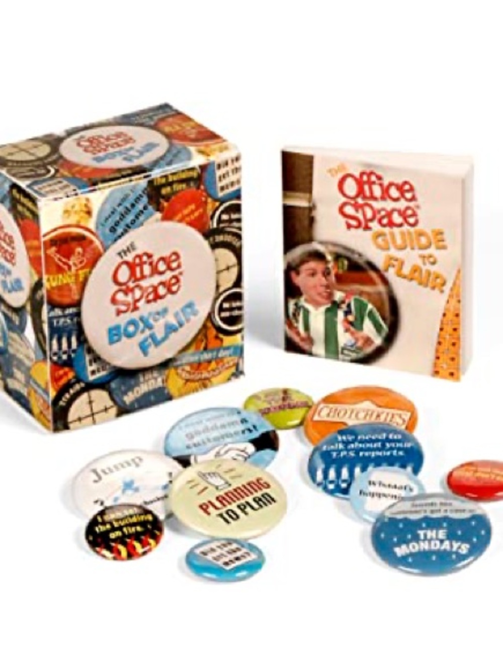 NIB Vintage Office Space Box of Flair (2007)